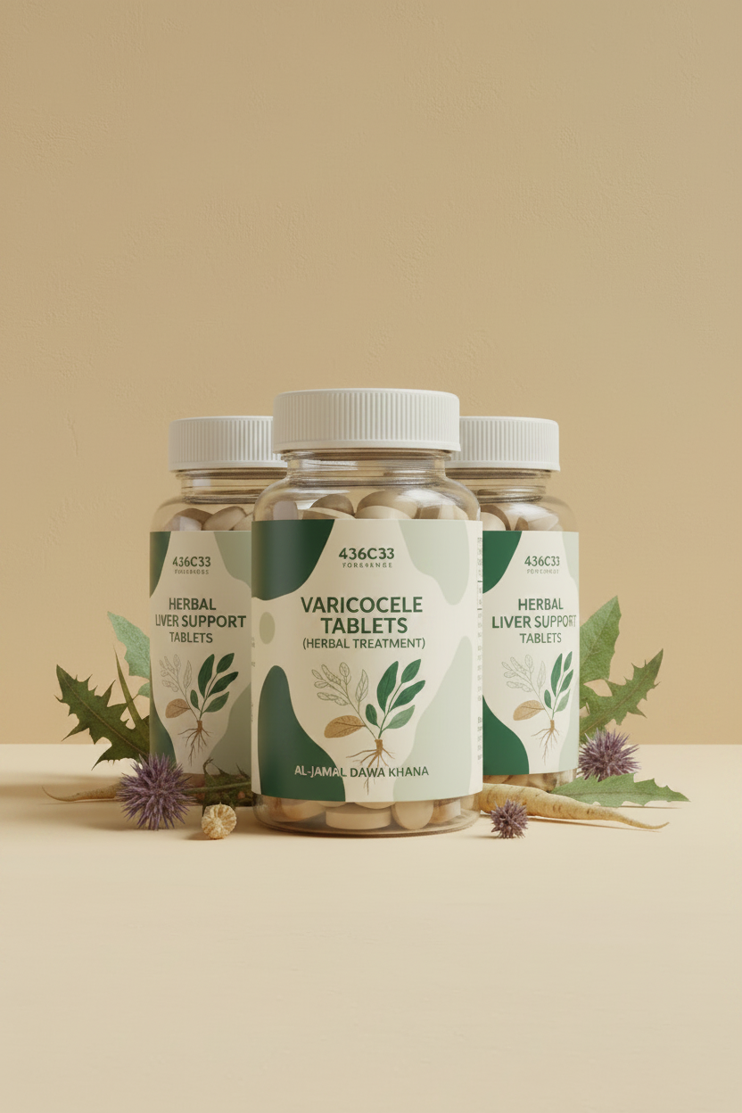 Varicocele Tablets (Herbal Treatment) - AL-JAMAL DAWA KHANA